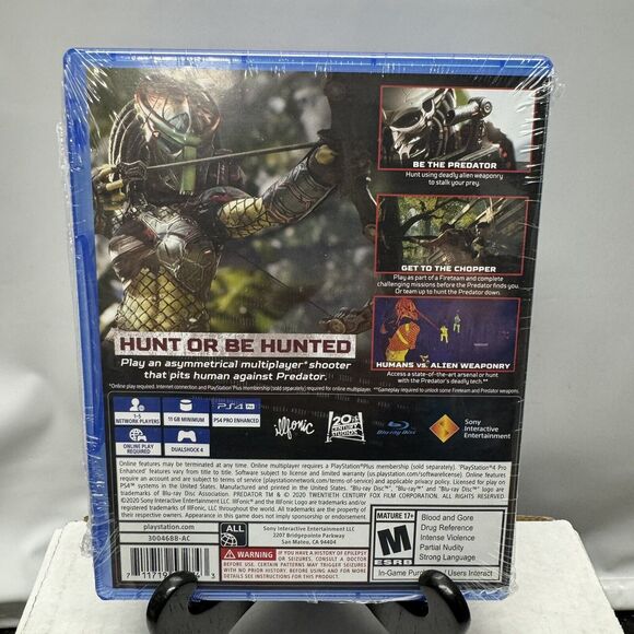 Predator: Hunting Grounds PS4 Sony PlayStation 4 Video Game Sealed 20th Century - Picture 2 of 6